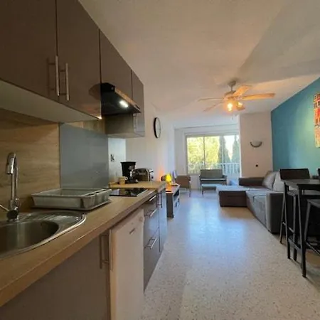 087 Cap Cap D'agde Proche Commerce 4 Personnes Avec Parking Agde